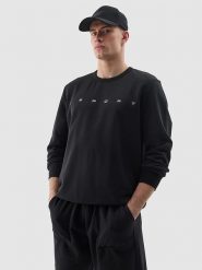 4F Bluza w kolorze czarnym rozmiar: XXL. Czarne bluzy bez kaptura męskie 4f, xxl. Za 57.06 zł.