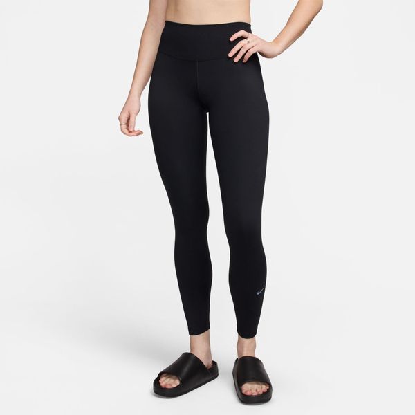 Legginsy Kobieta Nike High-Waisted Leffing czarny. Czarne legginsy damskie Nike, l, bez wzorów, z elastanu. Za 329.99 zł.