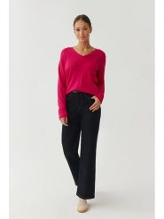 TATUUM Sweter w kolorze różowym rozmiar: XL. Różowe swetry klasyczne damskie Tatuum, xl, bez kołnierzyka. Za 70.24 zł.
