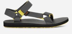 TEVA Sandały męskie M'S Original Universal shock dark shadow 40.5. Szare sandały męskie Teva, z gumy, bez zapięcia. Za 196.25 zł.