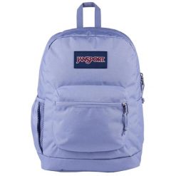 Plecak sportowo-turystyczny dla dorosłych Cross Town Plus Backpack 26 L. Fioletowe plecaki damskie JanSport, bez wzorów, sportowe. Za 159.99 zł.