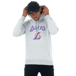 Bluza z kapturem Los Angeles Lakers. Szare bluzy z kapturem męskie New Era, l. W wyprzedaży za 249.00 zł.