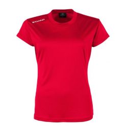 Koszulka damska Stanno Field. Czerwone bluzki sportowe damskie STANNO, xl, bez kołnierzyka, bez ramiączek. Za 119.50 zł.