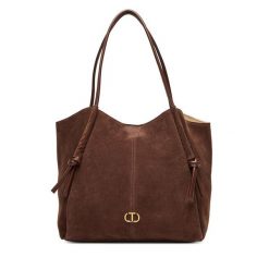 Torebka TWINSET. Brązowe torebki klasyczne damskie Twinset, bez wzorów, bez dodatków. Za 1,949.00 zł.