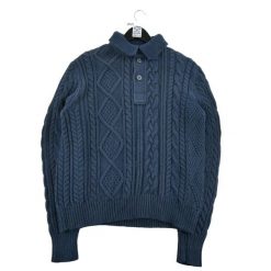 Second life - Polo Ralph Lauren sweter męski z kaszmiru - Jak nowy. Niebieskie swetry męskie Ralph Lauren, l, bez wzorów, z kaszmiru, bez kołnierzyka. Za 255.56 zł.