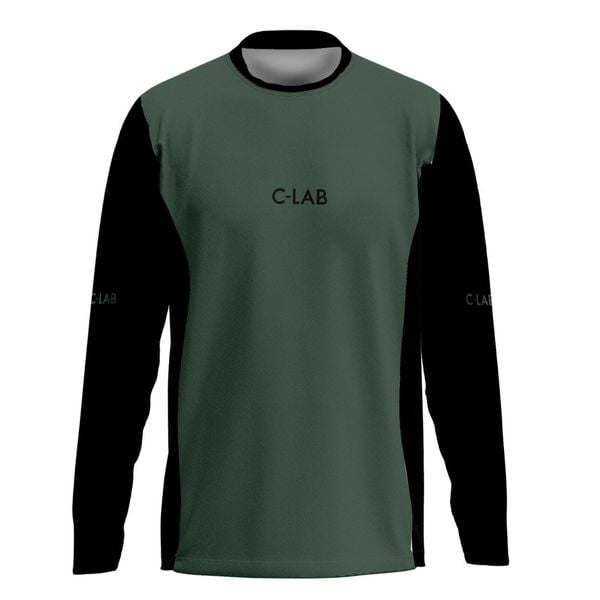 Koszulka MTB Enduro z długim rękawem. Czarne koszulki męskie z długim rękawem C-LAB, z tkaniny. Za 329.17 zł.