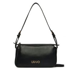 Torebka Liu Jo. Czarne torebki klasyczne damskie Liu Jo, bez wzorów, bez dodatków. Za 559.99 zł.