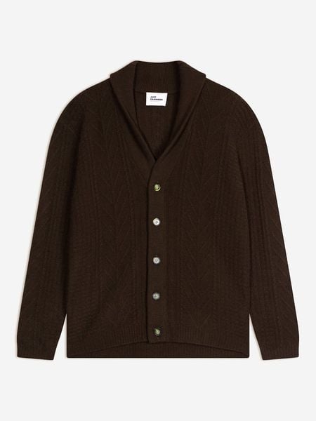 Just Cashmere Kaszmirowy kardigan "Garma" w kolorze brązowym rozmiar: S. Brązowe kardigany męskie Just Cashmere, s, bez wzorów, z kaszmiru, bez kołnierzyka. Za 1,304.99 zł.