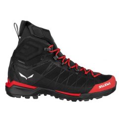 Buty trekkingowe Salewa Ortles Light ID Ptx. Czarne buty trekkingowe męskie Salewa, na zimę, z nylonu, bez zapięcia, trekkingowe. Za 1,157.00 zł.