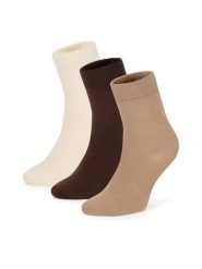 GINO ROSSI Skarpety długie CEO_AS_GR_3MB_002W-AW26 (3-PACK) Kolorowy. Skarpetki męskie Gino Rossi, bez wzorów, z bawełny. Za 34.99 zł.