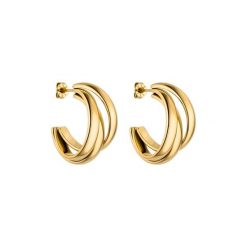 Purelei Purelei Kolczyki Cascade Kolczyki koła 1 ct Damski. Czerwone kolczyki damskie Purelei, srebrne. Za 169.19 zł.