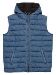 Herrlicher Kamizelka pikowana w kolorze niebieskim rozmiar: XL. Niebieskie kamizelki męskie Herrlicher, xl. Za 331.95 zł.