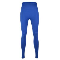 Legginsy Modelujące - Power Up! Bezszwowe. Niebieskie legginsy damskie BESHAPED, xs, bez wzorów, z nylonu. W wyprzedaży za 152.15 zł.