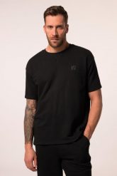 Męska Bluza fintess rękaw 1/2 duże logo do rozm. 7 XL. Czarne bluzy bez kaptura męskie JAY-PI, m, z bawełny. Za 239.99 zł.