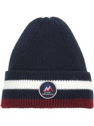 Peak Mountain Czapka "Mably" w kolorze granatowym rozmiar: onesize. Niebieskie czapki zimowe damskie Peak Mountain, prążkowane. Za 60.99 zł.