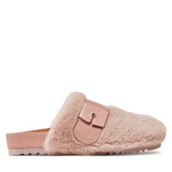 Klapki Scholl. Czerwone klapki damskie Scholl, bez wzorów, bez obcasa. Za 239.99 zł.