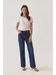 TATUUM Dżinsy - Comfort fit - w kolorze granatowym rozmiar: 42. Niebieskie jeansy damskie Tatuum. Za 245.38 zł.