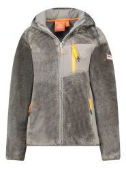 Canadian Peak Kurtka polarowa "Toscaneak" w kolorze szarym rozmiar: S. Szare kurtki damskie Canadian Peak, s, bez wzorów, z materiału, bez kaptura. Za 135.81 zł.