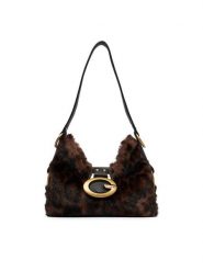 Guess Torebka Camden Mini HWLB93 08720 Brązowy. Brązowe torebki klasyczne damskie Guess, z aplikacjami, z materiału, bez dodatków. Za 584.99 zł.