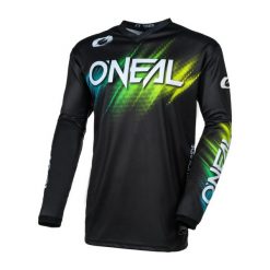 Bluza jersey rowerowy mtb męski O'neal Voltage. Czarne bluzy bez kaptura męskie O'NEAL, m, z jersey. Za 179.00 zł.
