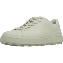 Buty GEOX U45GPC 00046 Beżowy. Brązowe buty fitness męskie Geox, na fitness i siłownię. Za 450.99 zł.
