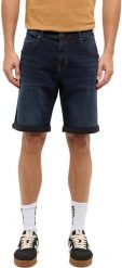 Męskie Szorty Mustang Style Chicago Shorts Z Denim Blue 1017453 5000 803. Niebieskie szorty męskie Mustang, bez wzorów, z denimu. Za 149.99 zł.