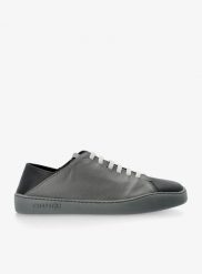 Buty outdoor męskie Camper Twins. Szare buty trekkingowe męskie Camper, z materiału, bez zapięcia, outdoorowe. Za 581.89 zł.