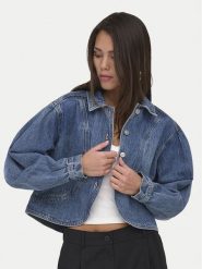 ONLY Kurtka jeansowa Amber 15377783 Niebieski Regular Fit. Niebieskie kurtki damskie Only, m, bez wzorów, z bawełny, bez kaptura. Za 229.99 zł.