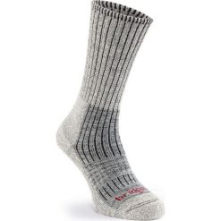 Męskie skarpety trekkingowe Bridgedale Midweight Merino Comfort Stone Grey. Szare skarpetki męskie Bridgedale, bez wzorów. Za 106.99 zł.