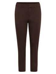 Kaffe Spodnie chino w kolorze brązowym rozmiar: 38. Brązowe spodnie materiałowe damskie Kaffe, bez wzorów. Za 189.95 zł.
