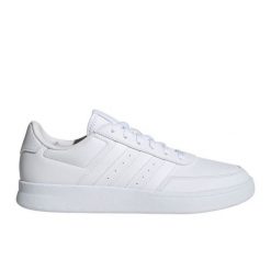 Buty adidas Breaknet 2.0 ID7110 Białe. Białe buty sportowe na co dzień męskie z gumy, bez zapięcia. Za 361.08 zł.