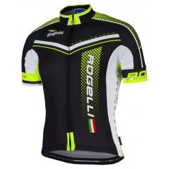 Koszulka rowerowa męska Rogelli Gara Mostro. Czarne t-shirty sportowe męskie Rogelli, m, bez ramiączek, rowerowe. W wyprzedaży za 198.40 zł.