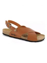 BAYTON Sandały "Tweed" w kolorze jasnobrązowym rozmiar: 40. Brązowe sandały damskie Bayton, bez wzorów, bez obcasa. Za 139.95 zł.