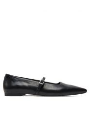 Vagabond Shoemakers Baleriny Hermina 5533-001-20 Czarny. Czarne baleriny damskie Vagabond Shoemakers, bez wzorów, ze skóry, bez obcasa. Za 439.99 zł.