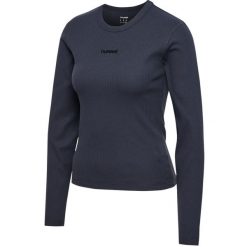 Damska koszulka z długim rękawem Hummel Foundation. Brązowe bluzki sportowe damskie HUMMEL, bez kołnierzyka, bez ramiączek. Za 254.00 zł.