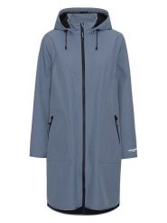Ilse Jacobsen Płaszcz przeciwdeszczowy w kolorze niebieskim rozmiar: 36. Niebieskie kurtki przeciwdeszczowe damskie Ilse Jacobsen, m, bez kaptura. Za 266.03 zł.