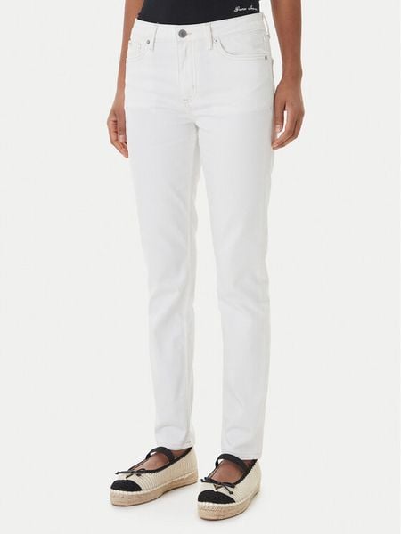 Guess Jeans Jeansy W6GA92 D7871 Biały Skinny Fit. Białe jeansy damskie Guess Jeans. Za 379.99 zł.