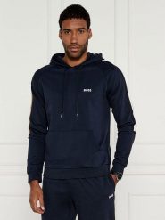 Hugo Boss Underwear Bluza w kolorze granatowym rozmiar: XL. Niebieskie bluzy z kapturem męskie Hugo Boss Underwear, xl, z bawełny. Za 333.95 zł.