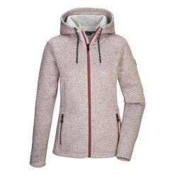 Bluza damska z kapturem Killtec Kow 5 Kntflc. Czerwone bluzy z kapturem damskie KILLTEC, l. Za 363.00 zł.