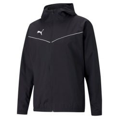 Puma teamRISE All Weather kurtka. Niebieskie kurtki męskie Puma, xl, bez wzorów, sportowe, bez kaptura. Za 169.16 zł.