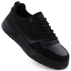 Buty sportowe Big Star RR174606 czarne. Czarne buty sportowe na co dzień męskie z gumy, bez zapięcia. W wyprzedaży za 261.27 zł.