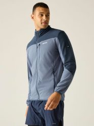 Regatta Kurtka polarowa "Freesdale" w kolorze niebieskim rozmiar: XXL. Niebieskie kurtki męskie Regatta, xxl, bez wzorów, z polaru, bez kaptura. Za 101.70 zł.