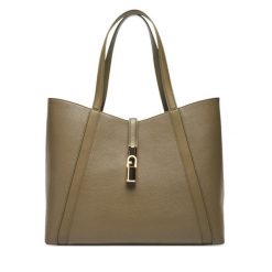 Torebka Furla. Zielone torebki klasyczne damskie Furla, bez wzorów, bez dodatków. Za 1,509.00 zł.