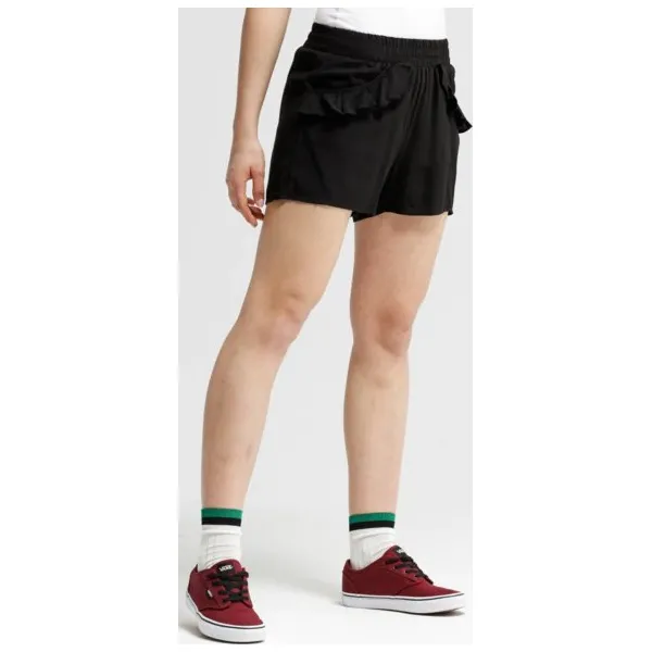 Feewear Szorty Tapajos , czarny, rozmiar S. Czarne szorty damskie Feewear, bez wzorów, z bawełny, wakacyjne. W wyprzedaży za 44.99 zł.