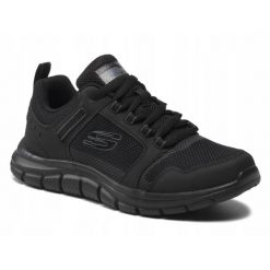Buty męskie SKECHERS Track Knockhill. Czarne buty fitness męskie Skechers, na fitness i siłownię. Za 255.00 zł.