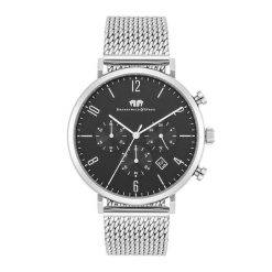 Rhodenwald & Söhne Chronograf Arakon Srebrny Stal nierdzewna Srebrny Zegarki męskie 1 ct Męskie. Szare, analogowe zegarki męskie Rhodenwald & Söhne, srebrne. Za 669.99 zł.