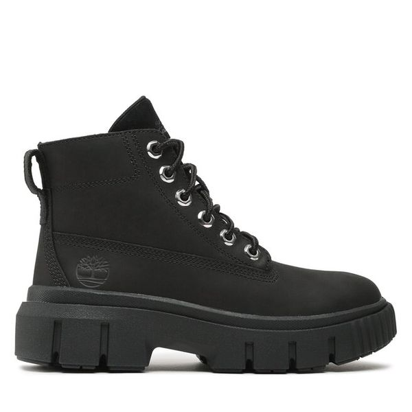Trapery Timberland. Czarne trapery damskie Timberland, bez obcasa. Za 629.99 zł.