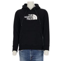 Second life - The North Face bluza damska z kapturem czarna - Jak nowy. Czarne bluzy z kapturem damskie The North Face, l. Za 127.76 zł.