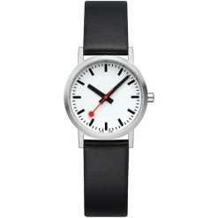 Zegarek damski Mondaine A658.30323.16OMV, Quartz, 30mm, 3ATM. Szare zegarki damskie MONDAINE, ze stali. Za 1,169.25 zł.