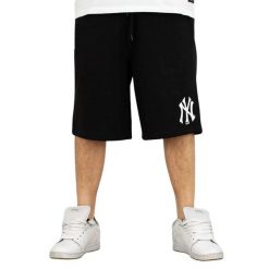 Szorty New York Yankees Imprint Helix. Czarne szorty damskie 47 Brand, bez wzorów, z materiału, eleganckie. Za 272.00 zł.